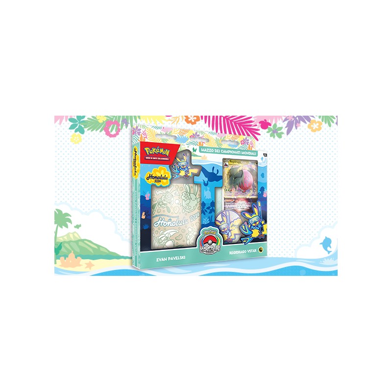 Pokemon - Mazzo Dei Campionati Mondiali 2024 - Evan Pavelski - Regidrago Vstar